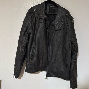 Faux leather LIMITED EDITION Batman coat